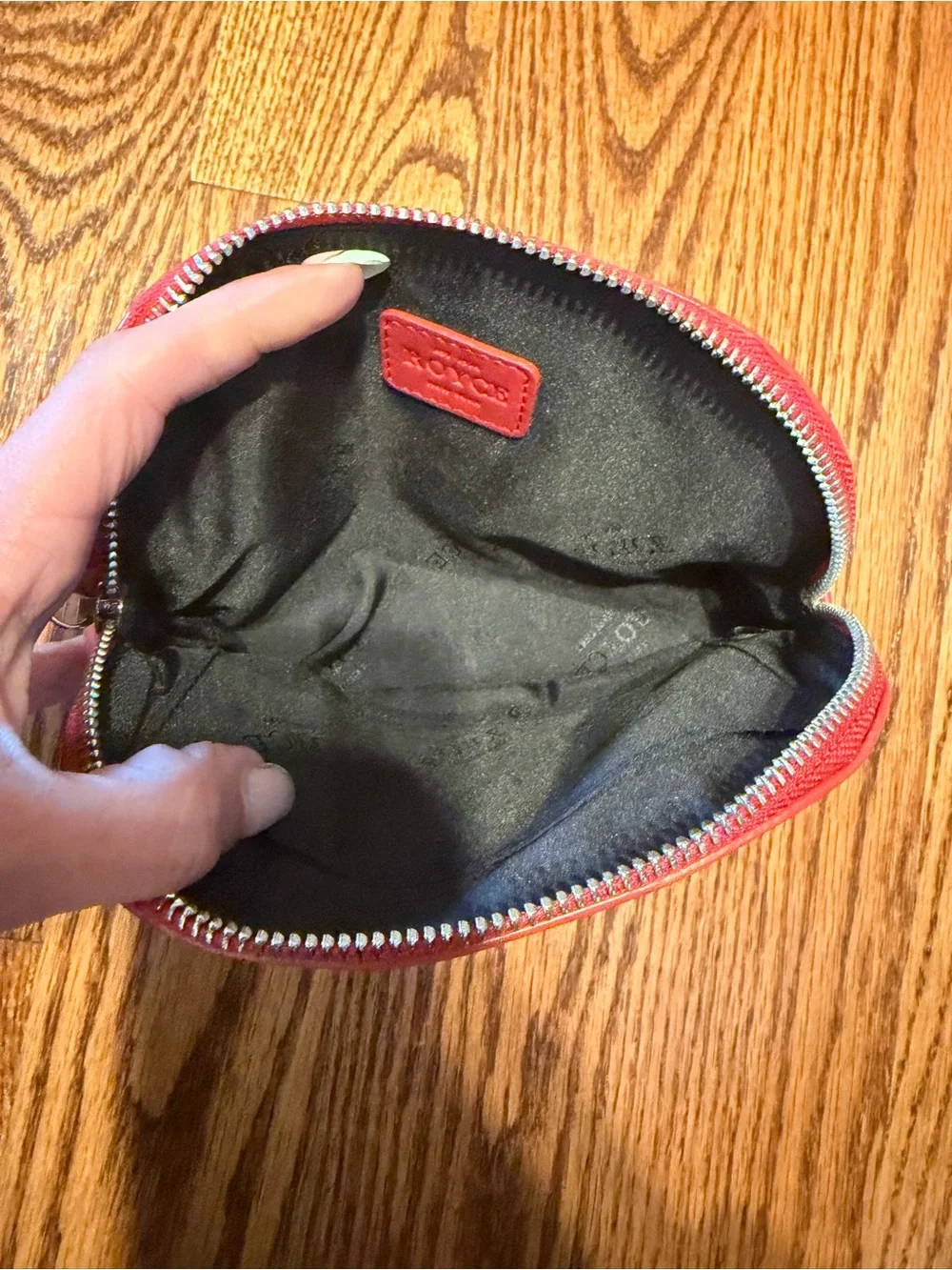 Royce Brand red leather